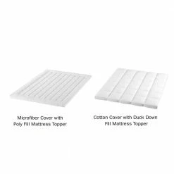 Deals ๐ฅฐ 80 in. Medium No Pocket Down Alternative King Mattress Topper by Lavish Home ๐ 8 Deals ๐ฅฐ 80 in. Medium No Pocket Down Alternative King Mattress Topper by Lavish Home ๐ -Harper Lane Sales lavish home mattress toppers hw8804001 1f 1000