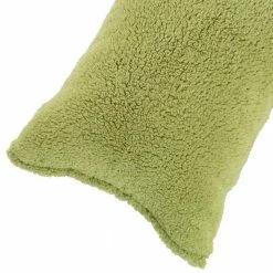 Outlet 😍 Sage Soft Polyester Sherpa Body Pillow Pillowcase with Zipper by Lavish Home 😍