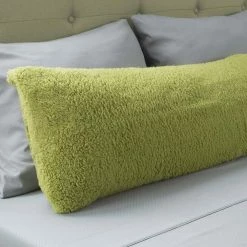 Outlet ๐ Sage Soft Polyester Sherpa Body Pillow Pillowcase with Zipper by Lavish Home ๐ 5 Outlet ๐ Sage Soft Polyester Sherpa Body Pillow Pillowcase with Zipper by Lavish Home ๐ -Harper Lane Sales lavish home pillowcases 64hd 28 s fa 1000