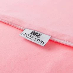Budget 😍 Pink U-Shaped Full Body Cotton Jersey Pillowcase by Lavish Home 😍 -Harper Lane Sales lavish home pillowcases hw9018103 1f 1000