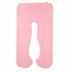 Budget 😍 Pink U-Shaped Full Body Cotton Jersey Pillowcase by Lavish Home 😍