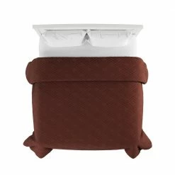 Best deal ๐ Solid Chocolate Twin Bed Quilt by Lavish Home ๐ 10 Best deal ๐ Solid Chocolate Twin Bed Quilt by Lavish Home ๐ -Harper Lane Sales lavish home quilts 66 40 t c 1f 1000