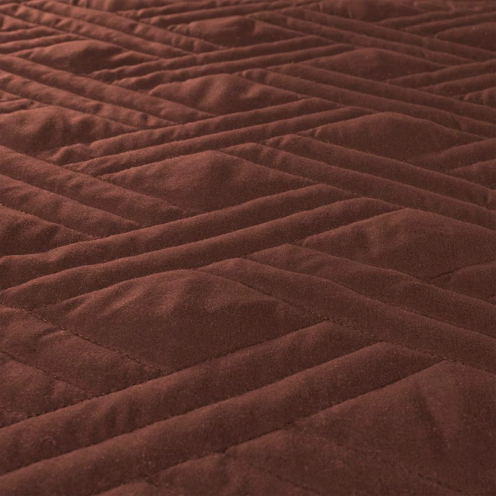 Best deal ๐ Solid Chocolate Twin Bed Quilt by Lavish Home ๐ 6 Best deal ๐ Solid Chocolate Twin Bed Quilt by Lavish Home ๐ - Image 6