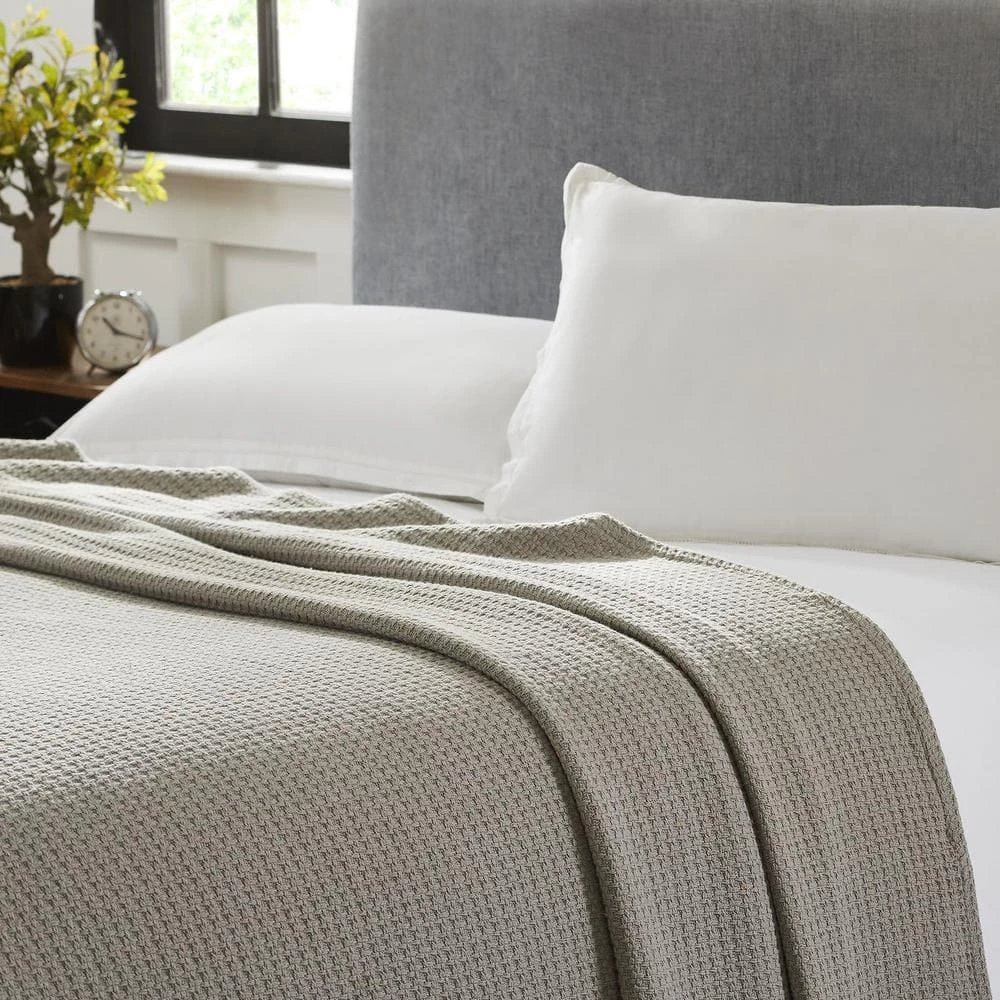 Flash Sale ๐ Taupe 100% Cotton Full/Queen Thermal Blanket by MODERN THREADS ๐คฉ 2 Flash Sale ๐ Taupe 100% Cotton Full/Queen Thermal Blanket by MODERN THREADS ๐คฉ - Image 2