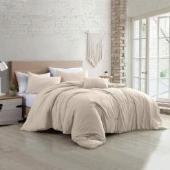 Wholesale ✨ 4-Piece Coconut Beck Microfiber King Comforter Set by MODERN THREADS ⌛
