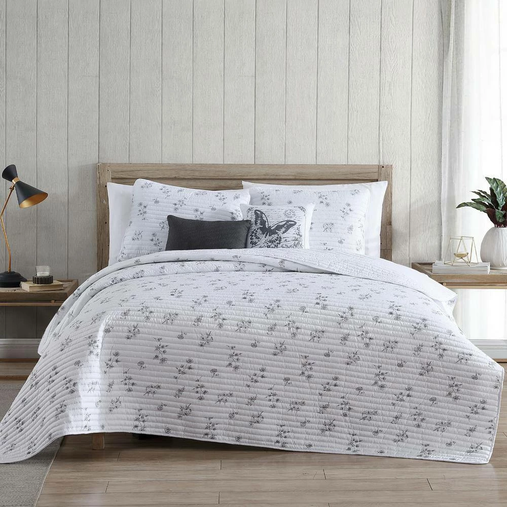 Wholesale ๐งจ 5-Piece Primrose Queen Jacquard Printed Quilt Set by MODERN THREADS ๐ 3 Wholesale ๐งจ 5-Piece Primrose Queen Jacquard Printed Quilt Set by MODERN THREADS ๐ - Image 3