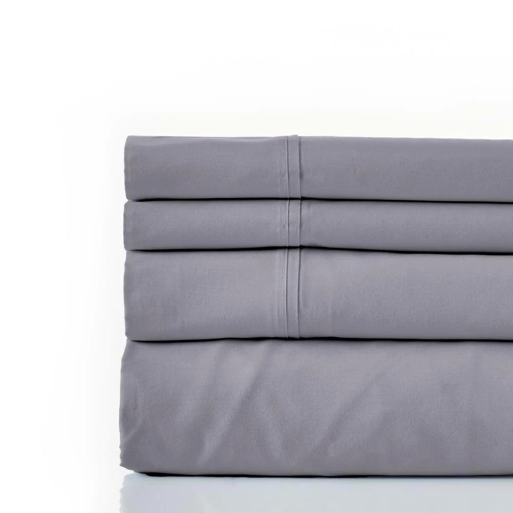 Best deal ⭐ Carbon 100% Organic Cotton Cal King Sheet Set by MODERN THREADS 🧨 2 Best deal ⭐ Carbon 100% Organic Cotton Cal King Sheet Set by MODERN THREADS 🧨 - Image 2