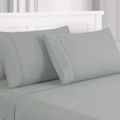 Best Pirce 💯 Deep-Pocket 4-Piece Gray Ultra-Soft Solid Microfiber King Sheet Set by MODERN THREADS 🥰 -Harper Lane Sales modern threads sheet sets 1100m14e gry kg 4f 1000