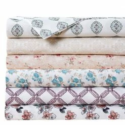 Wholesale 💯 Printed 4-Piece Rose Bloom Microfiber California King Sheet Set by MODERN THREADS 😀 -Harper Lane Sales modern threads sheet sets 1prtmfse rbl ck 4f 1000