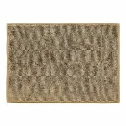 Promo 🤩 Oatmeal 20 in. x 28 in. Cotton Bath Rug Turkish Reversible by MODERN THREADS 🎁