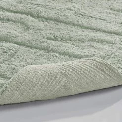 Coupon 🌟 2-Pack "Fresh" Sage 21 in. x 34 in. 100% Cotton Bath Mat by MODERN THREADS 🔔 -Harper Lane Sales sage modern threads bathroom rugs bath mats 5btfr2pe sge st 4f 1000