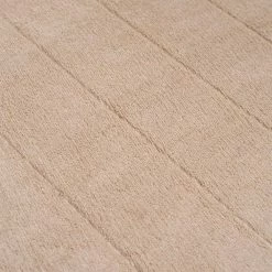 Top 10 🥰 Taupe 24.25 in. x 60 in. Memory Foam Striped Extra Long Bath Mat by Lavish Home 🔥 -Harper Lane Sales taupe lavish home bathroom rugs bath mats 67 17 t a0 1000