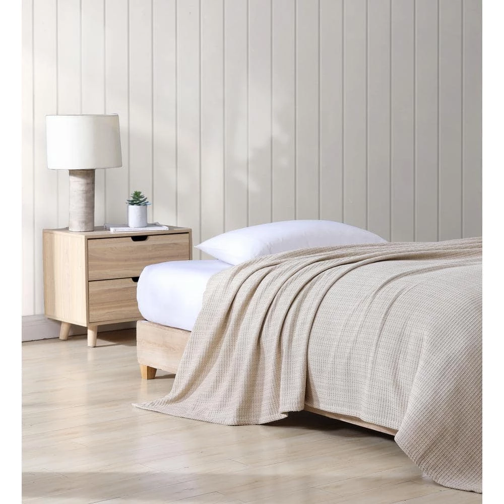 Best deal ๐ Beige Textured Woven Cotton Full/Queen Blanket by Tommy Bahama ๐ 9 Best deal ๐ Beige Textured Woven Cotton Full/Queen Blanket by Tommy Bahama ๐ - Image 9