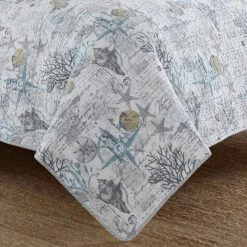 Top 10 🔥 Beach Bliss 3-Piece Gray Graphic Cotton Full/Queen Quilt Set by Tommy Bahama 👏 -Harper Lane Sales tommy bahama bedding sets 208212 4f 1000