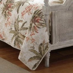Top 10 🎉 Bonny Cove Spice 3-Piece Beige Floral Cotton Full/Queen Quilt Set by Tommy Bahama 🎉 -Harper Lane Sales tommy bahama bedding sets 219347 4f 1000