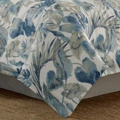 Budget 😉 Raw Coast 4-Piece Medium Blue Botanical Cotton King Comforter Set by Tommy Bahama 🛒 -Harper Lane Sales tommy bahama bedding sets 221193 1d 1000