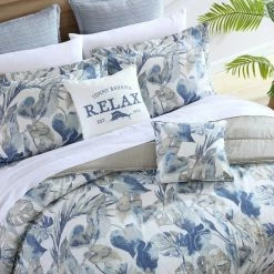 Brand new 🛒 Raw Coast 4-Piece Blue Cotton King Comforter Set by Tommy Bahama 🛒 -Harper Lane Sales tommy bahama bedding sets ushs8k1167499 31 1000