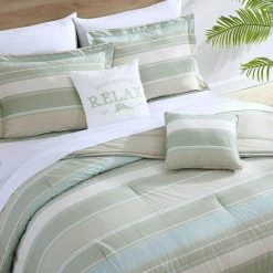 Flash Sale ๐ Serenity 5-Piece Green Striped Cotton Queen Comforter Set by Tommy Bahama ๐ฅฐ 13 Flash Sale ๐ Serenity 5-Piece Green Striped Cotton Queen Comforter Set by Tommy Bahama ๐ฅฐ -Harper Lane Sales tommy bahama bedding sets ushs8k1167500 1f 1000