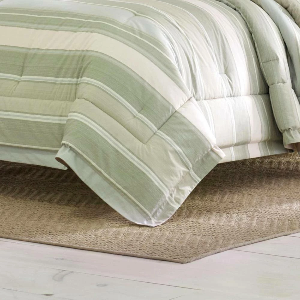 Flash Sale ๐ Serenity 5-Piece Green Striped Cotton Queen Comforter Set by Tommy Bahama ๐ฅฐ 4 Flash Sale ๐ Serenity 5-Piece Green Striped Cotton Queen Comforter Set by Tommy Bahama ๐ฅฐ - Image 4
