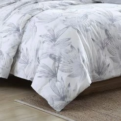 Best deal 🎉 Kayo 5-Piece Gray Botanical Cotton Full/Queen Bonus Comforter Set by Tommy Bahama 🤩 -Harper Lane Sales tommy bahama bedding sets ushs8k1170894 4f 1000
