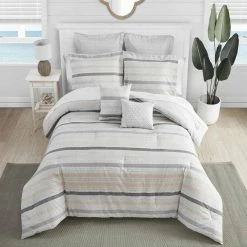 Outlet 👏 Sandy Beach 7-Piece Gray Cotton King Bonus Comforter Set by Tommy Bahama 😀 -Harper Lane Sales tommy bahama bedding sets ushs8k1194261 31 1000