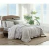 Promo ❤️ Abalone 3-Piece Gray Floral Cotton King Comforter Set by Tommy Bahama 👏
