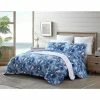 Top 10 🔔 Royal Palm 3-Piece Blue Floral Cotton Full/Queen Quilt Set by Tommy Bahama ⌛