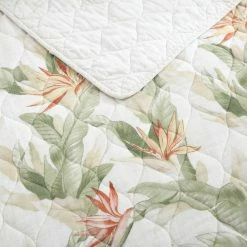 Buy ⌛ Hawaiian Royal 3-Piece Green Cotton Full/Queen Quilt Set by Tommy Bahama 😍 -Harper Lane Sales tommy bahama bedding sets ushsa91194213 44 1000