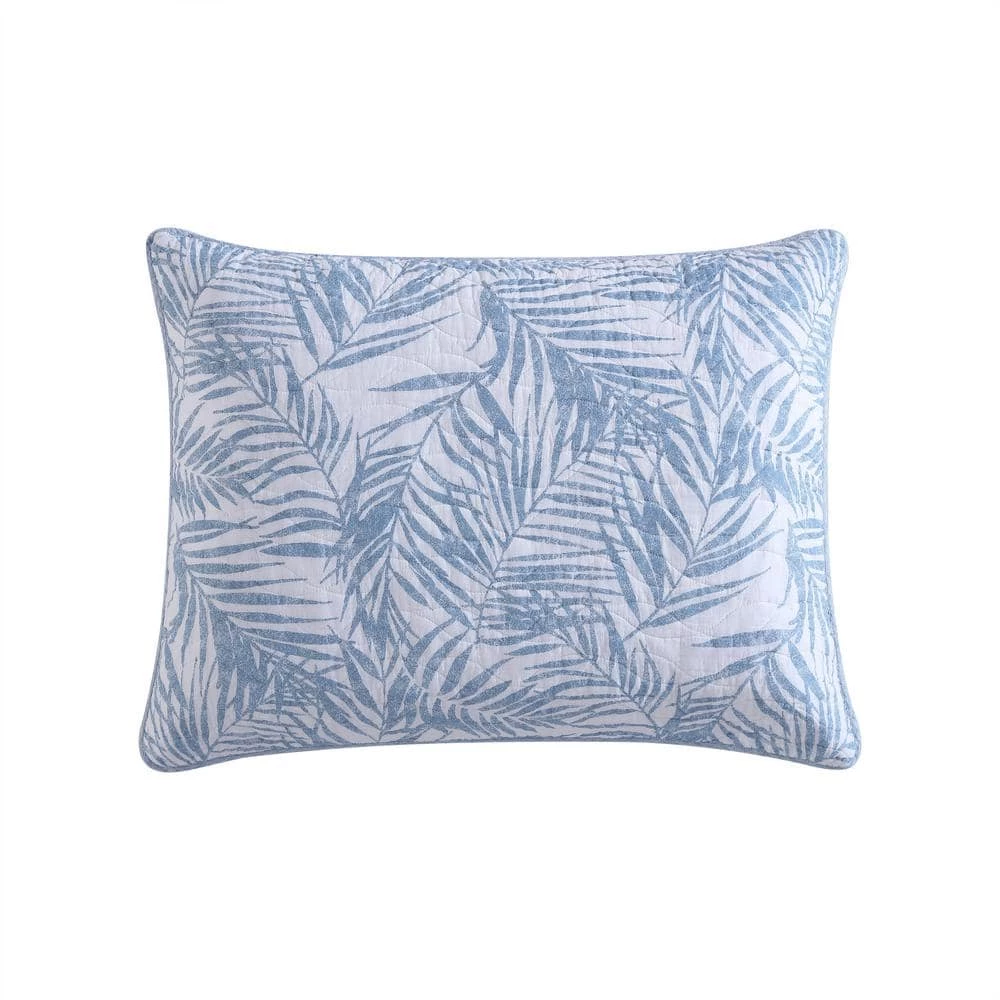 Outlet ๐ Palmday 3-Piece Blue Cotton King Quilt Set by Tommy Bahama ๐งจ 10 Outlet ๐ Palmday 3-Piece Blue Cotton King Quilt Set by Tommy Bahama ๐งจ - Image 10