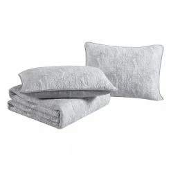 Hot Sale 🛒 Distressed Water Leaves 3-Piece Gray Cotton King Quilt Set by Tommy Bahama 👏 -Harper Lane Sales tommy bahama bedding sets ushsa91210305 fa 1000