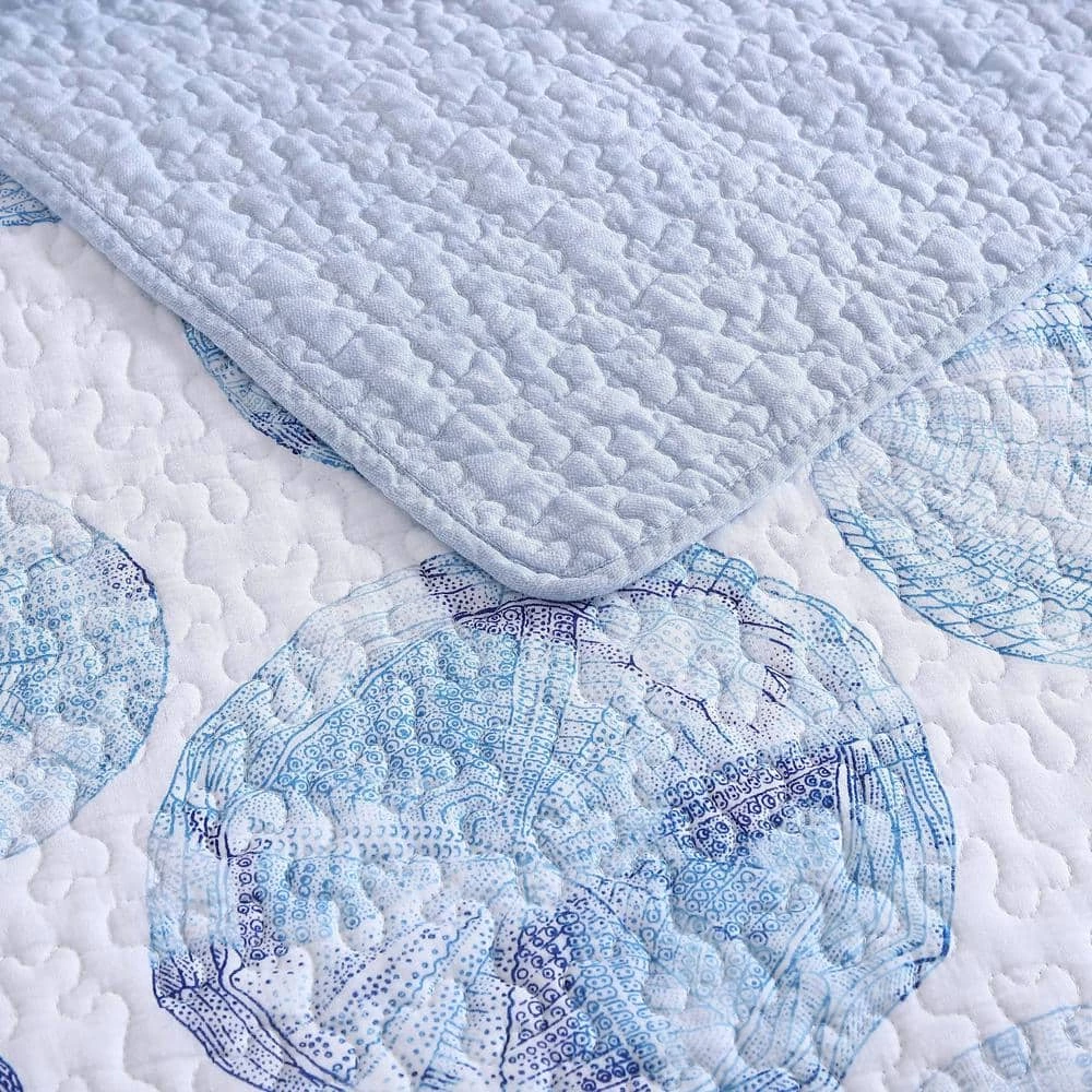 Top 10 ๐ Ocean Isle 3-Piece Blue Cotton King Quilt Set by Tommy Bahama ๐ 7 Top 10 ๐ Ocean Isle 3-Piece Blue Cotton King Quilt Set by Tommy Bahama ๐ - Image 7