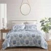 Top 10 🔔 Ocean Isle 3-Piece Blue Cotton King Quilt Set by Tommy Bahama 🛒