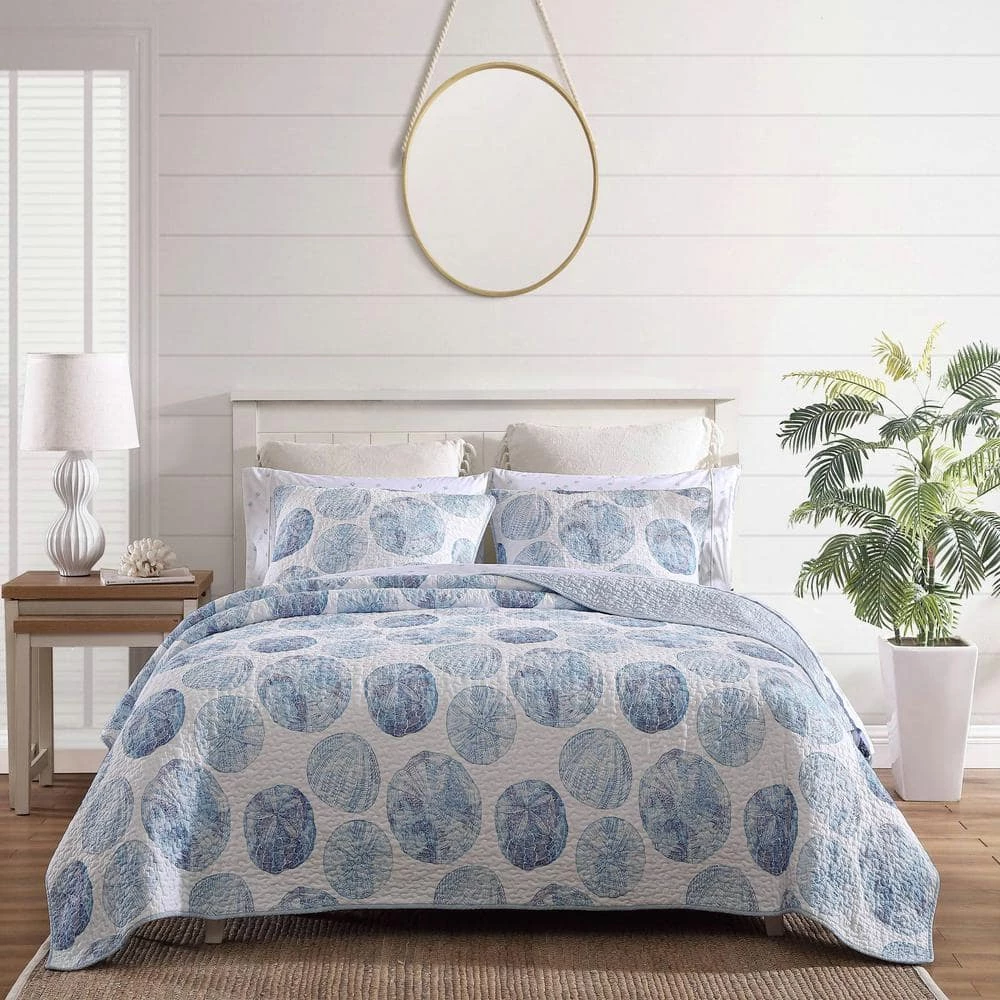 Top 10 ๐ Ocean Isle 3-Piece Blue Cotton King Quilt Set by Tommy Bahama ๐ 1 Top 10 ๐ Ocean Isle 3-Piece Blue Cotton King Quilt Set by Tommy Bahama ๐