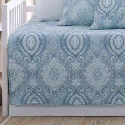 Best reviews of 🎁 Turtle Cove 4-Piece Turquoise-Aqua Cotton 39 in. x 75 in. Daybed Cover Set by Tommy Bahama 👍 -Harper Lane Sales tommy bahama bedding sets ushsfk1216514 76 1000