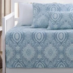 Best reviews of 🎁 Turtle Cove 4-Piece Turquoise-Aqua Cotton 39 in. x 75 in. Daybed Cover Set by Tommy Bahama 👍 -Harper Lane Sales tommy bahama bedding sets ushsfk1216514 c3 1000