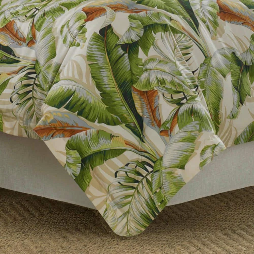 Coupon π Palmiers 3-Piece Green Floral Cotton Full/Queen Duvet Cover Set by Tommy Bahama π― 5 Coupon π Palmiers 3-Piece Green Floral Cotton Full/Queen Duvet Cover Set by Tommy Bahama π― - Image 5
