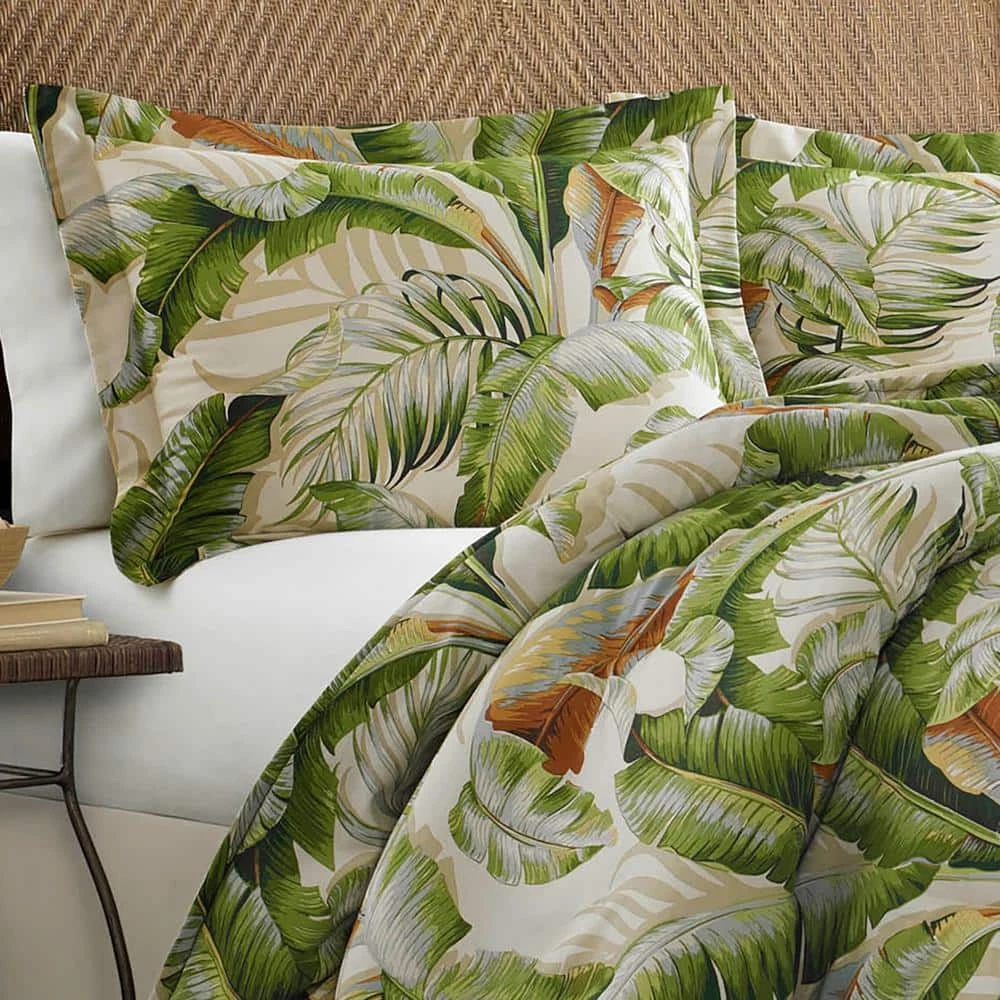 Coupon π Palmiers 3-Piece Green Floral Cotton Full/Queen Duvet Cover Set by Tommy Bahama π― 4 Coupon π Palmiers 3-Piece Green Floral Cotton Full/Queen Duvet Cover Set by Tommy Bahama π― - Image 4