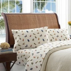 Best Sale 🛒 Beach Chairs 4-Piece Multi-Colored Graphic Cotton King Sheet Set by Tommy Bahama ✨ -Harper Lane Sales tommy bahama sheet sets ushsa01035845 31 1000