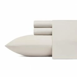 Discount 😍 Cool Zone 4-Piece Gray Solid Cotton King Sheet Set by Tommy Bahama 🥰