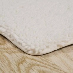 Best deal 🎉 Shag White 21 in. x 32 in. Memory Foam 2-Piece Bath Mat Set by Lavish Home 😉 -Harper Lane Sales white lavish home bathroom rugs bath mats 67 18 w 4f 1000