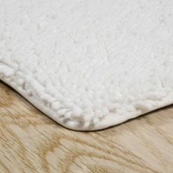 Wholesale 🔥 Shag White 24 in. x 60 in. Memory Foam Bath Mat by Lavish Home 🛒 -Harper Lane Sales white lavish home bathroom rugs bath mats 67 19 w a0 1000