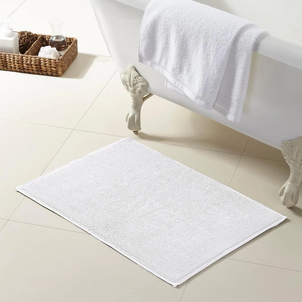 Best Pirce ๐ White Turkish Cotton Reversible Bath Rug by MODERN THREADS ๐ 1 Best Pirce ๐ White Turkish Cotton Reversible Bath Rug by MODERN THREADS ๐