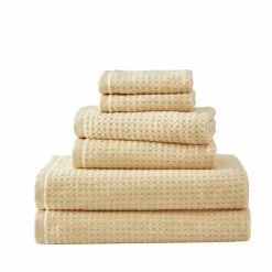 Wholesale 🔔 Northern Pacific 6-Piece Yellow Cotton Towel Set by Tommy Bahama 💯